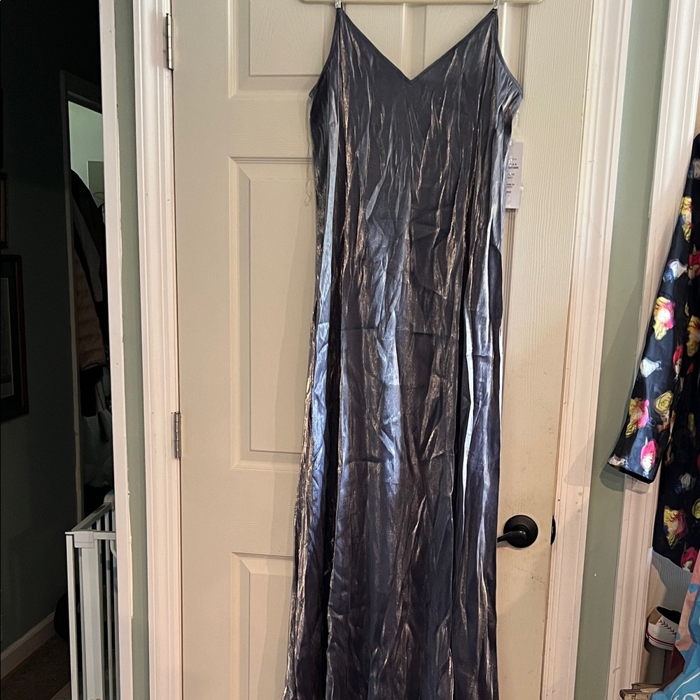 Stunning Metallic Gown for Weddings